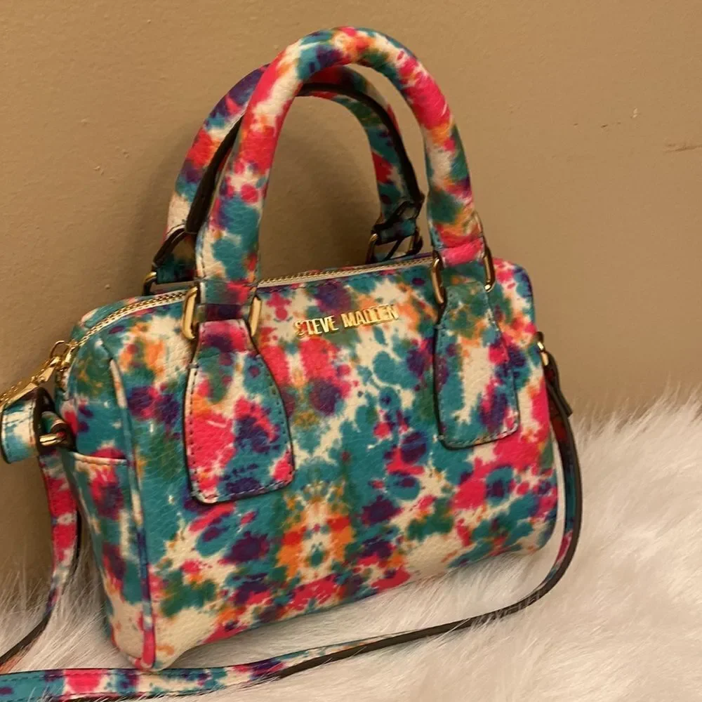 NWT Steve Madden Tie Die BCASEY Crossbody - Multi